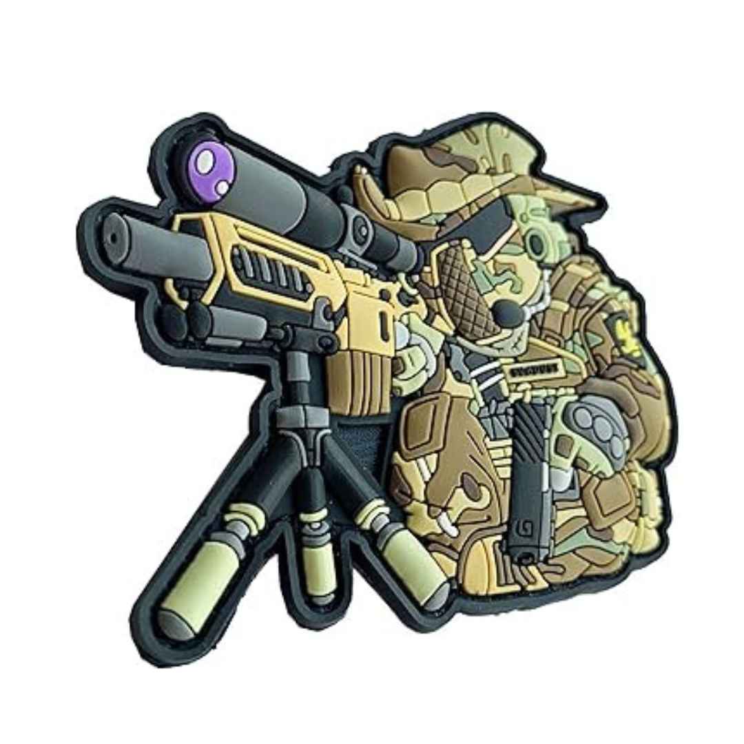 200$ airsoft Pvc Velcro patch