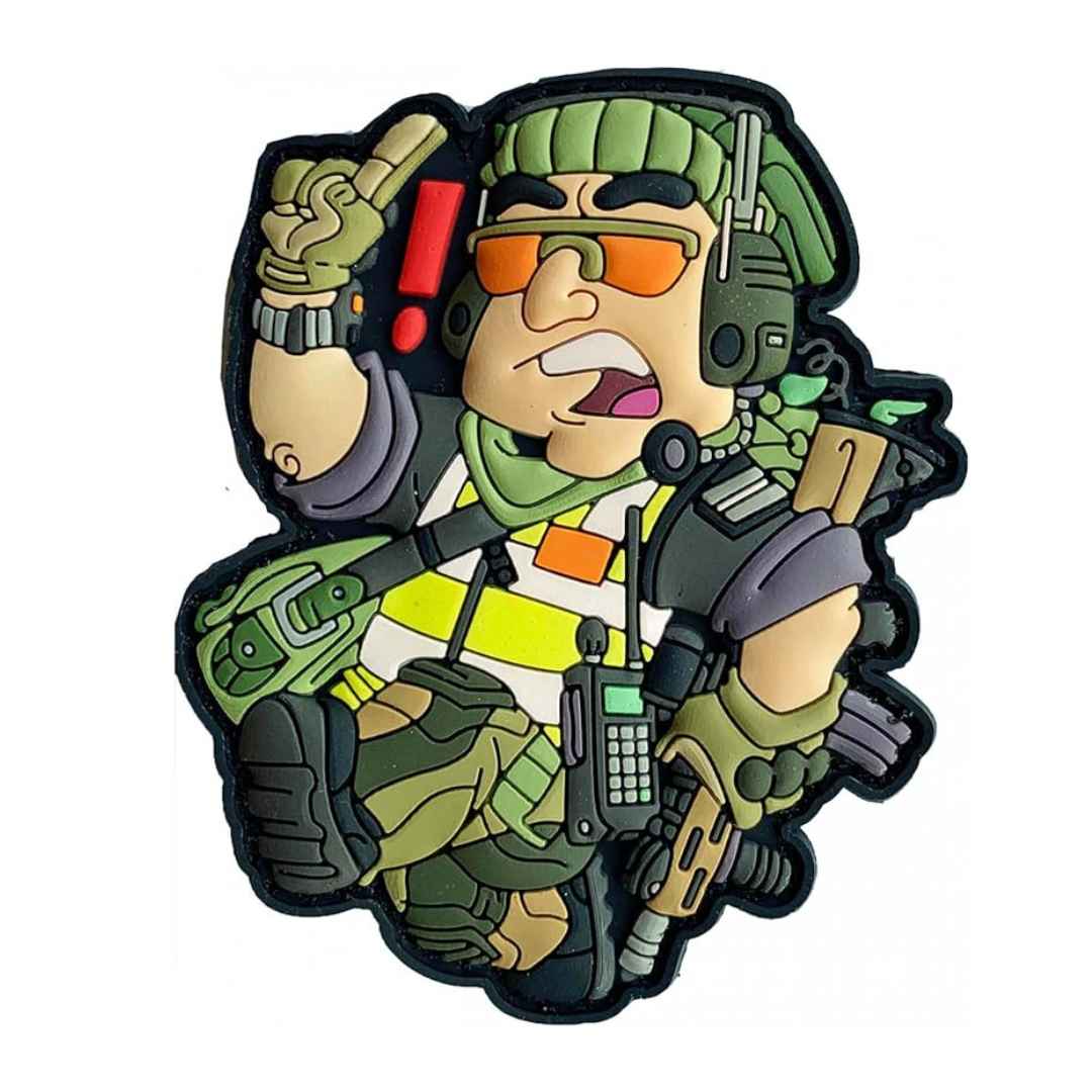 Airsoft marshall Pvc patch with Velcro