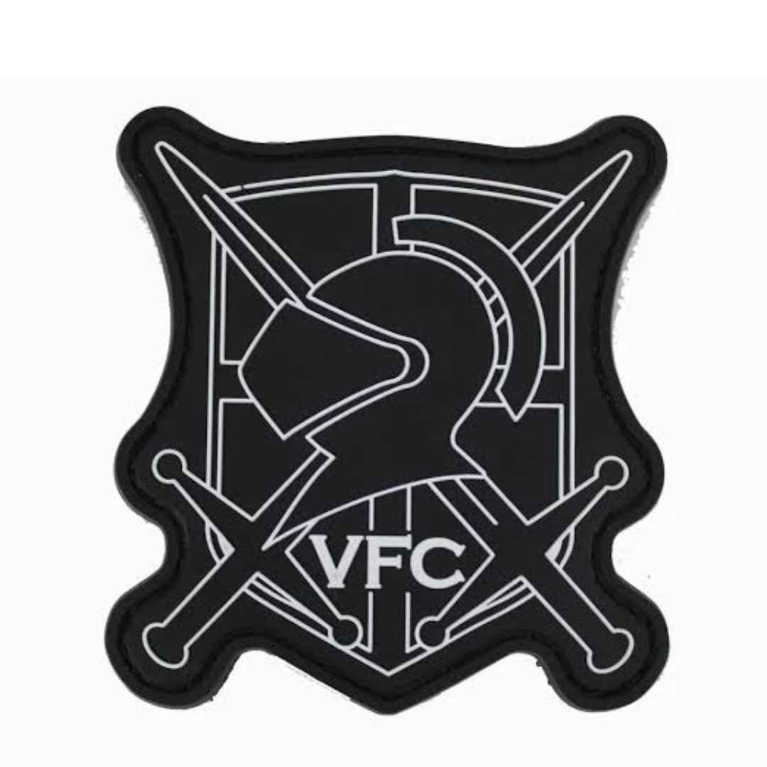 All black airsoft patch with Velcro