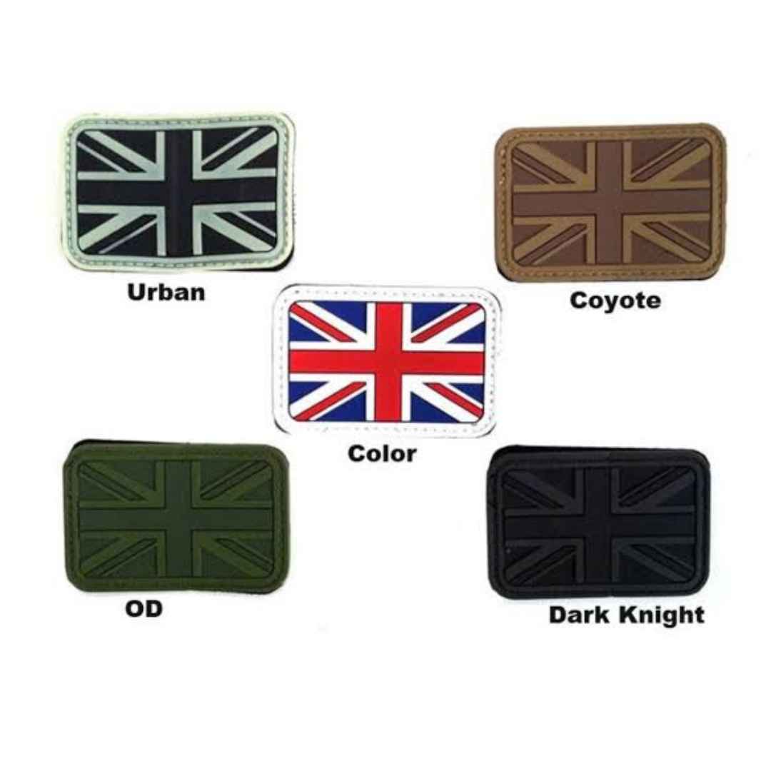 Multiple Airsoft flag patches with Velcro