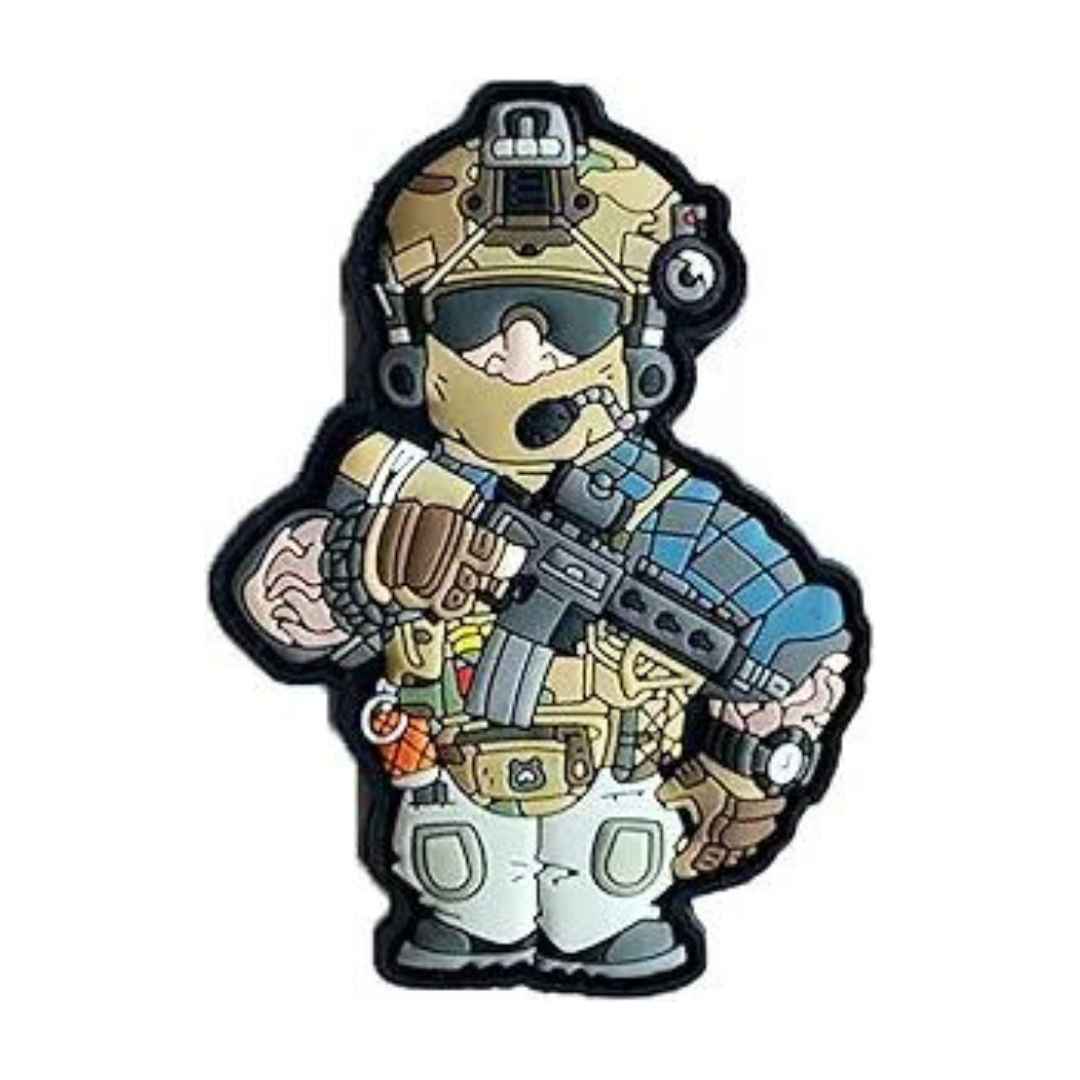 Operator dude airsoft Pvc patch with Velcro