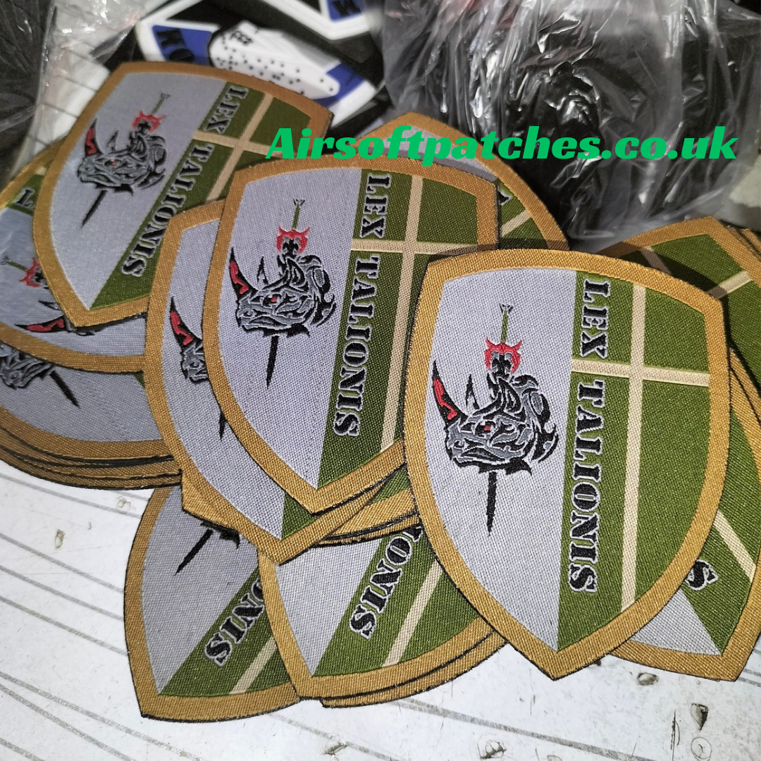 Custom woven Patches order
