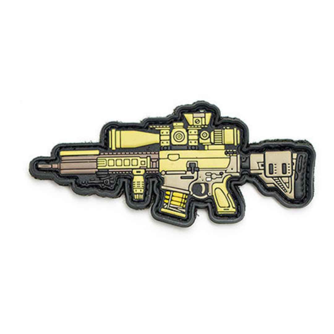 G 28 airsoft Evo gun Pvc patch with Velcro