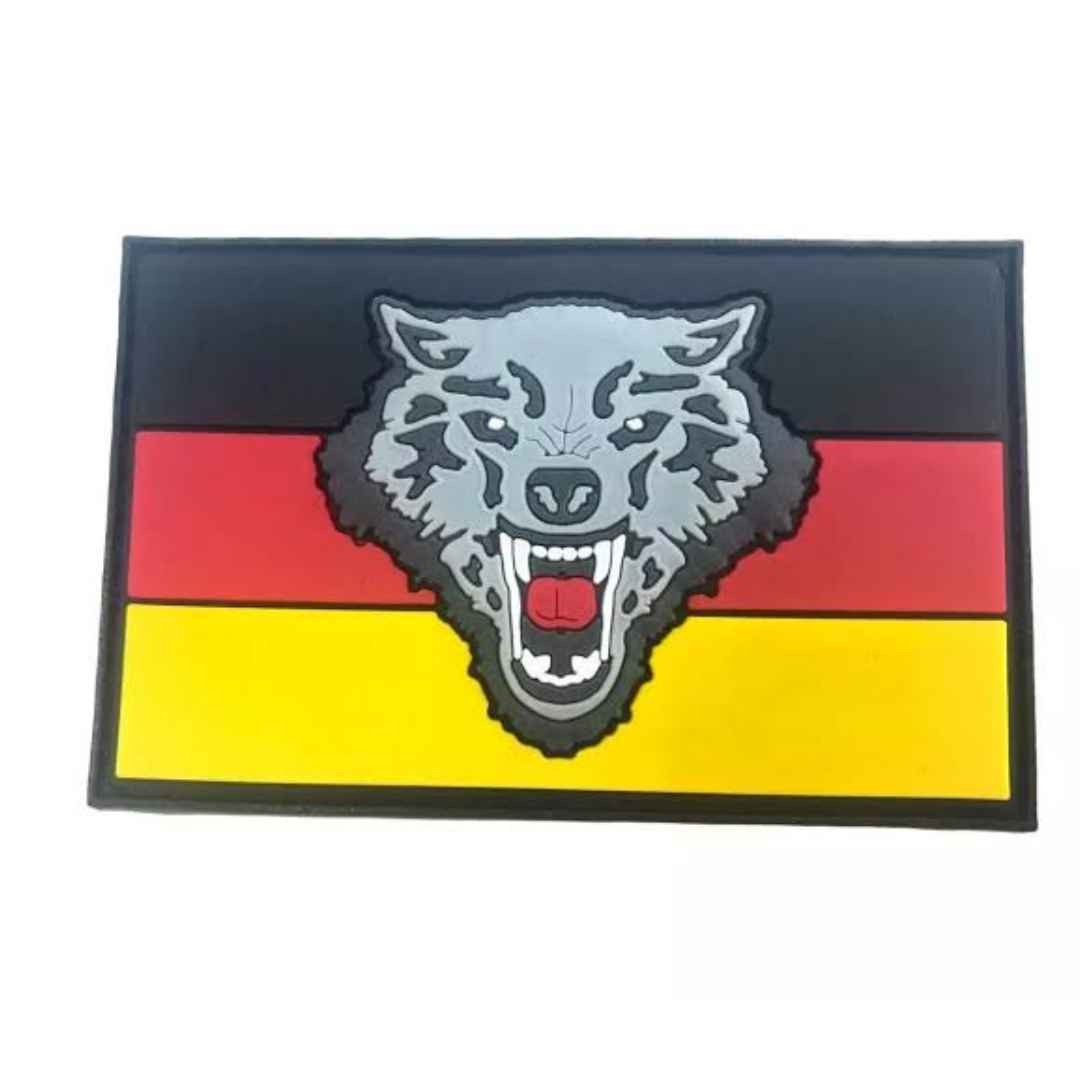 Germany wolf patch flag