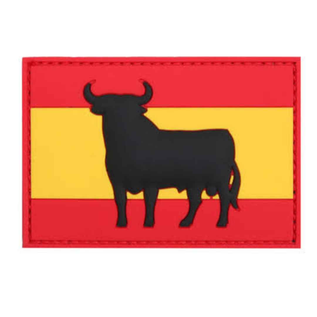 Spanish Bull Flag Patch with Velcro