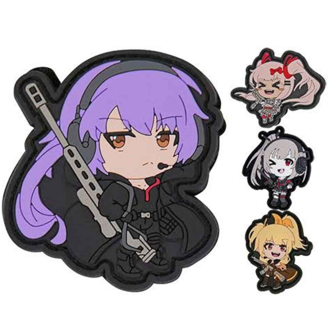 Airsoft Anime Girl Patches bundles